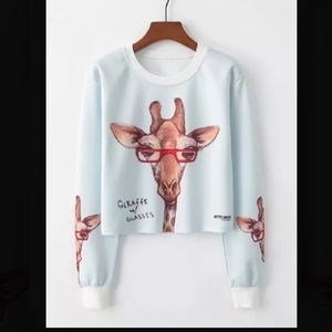 Cropped Long Sleeve Tee